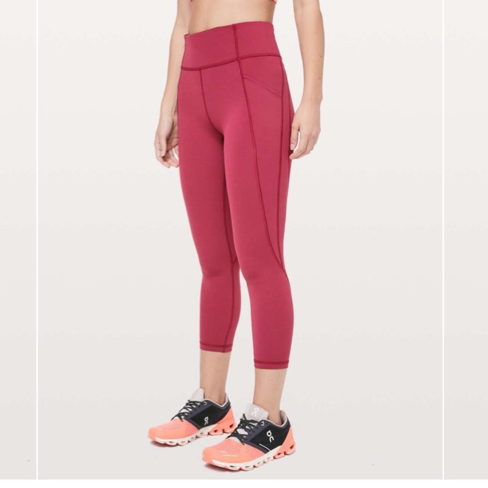 Lululemon Time to Sweat Crop 23”